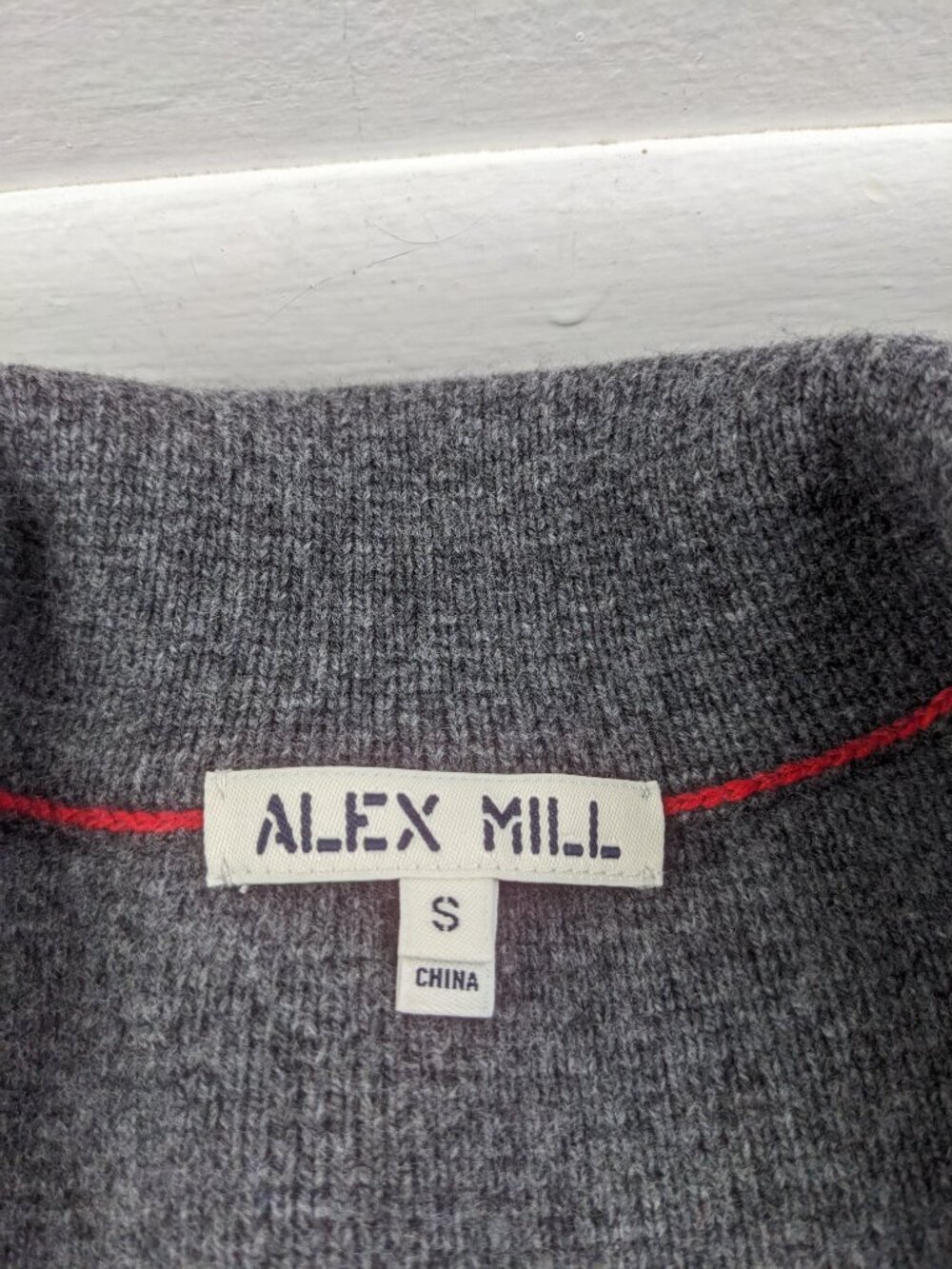 Alex Mill London Sweater Blazer Jacket Wool Cardigan Gold Button Womens Small - Picture 4 of 10